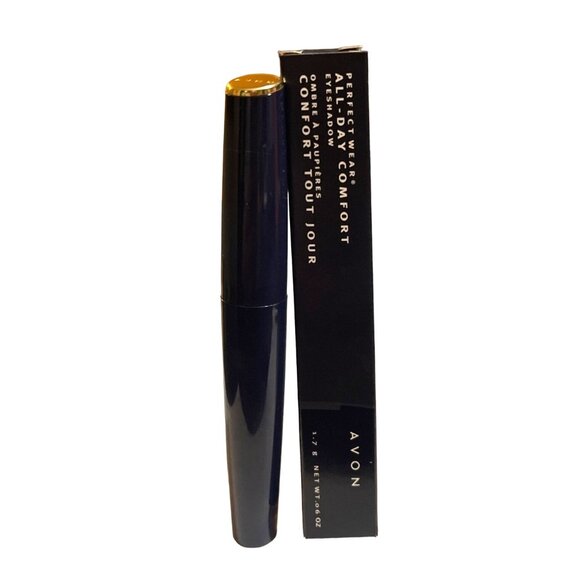 Discontinued Avon Perfect Wear All Day Comfort Eyeshadow Prolonged Plum - Picture 2 of 3